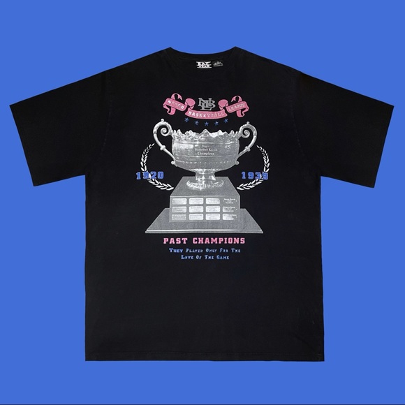 Vintage 90’s B.A.T Wear Negro Basketball League Shirt 🏀⛹🏽 - Picture 1 of 4